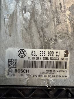 VW 03L906022CJ 03L907309K 0281016387 Engine Control Unit / module (ECU) VW TRANSPORTER T5 / MULTIVAN (7H, 7E, 7J) (2003-2015) — thumbnail 7