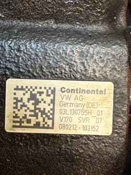 VW 03L130755H 03L130755AN Fuel injection pump, diesel VW PASSAT B7 / ALLTRACK (2010-2015) — thumbnail 8
