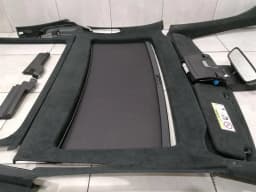 MERCEDES-BENZ MERCEDES SL R231 ALCANTARA BLACK DESIGNO SET A2317900545 HEADLINER SET — thumbnail 2