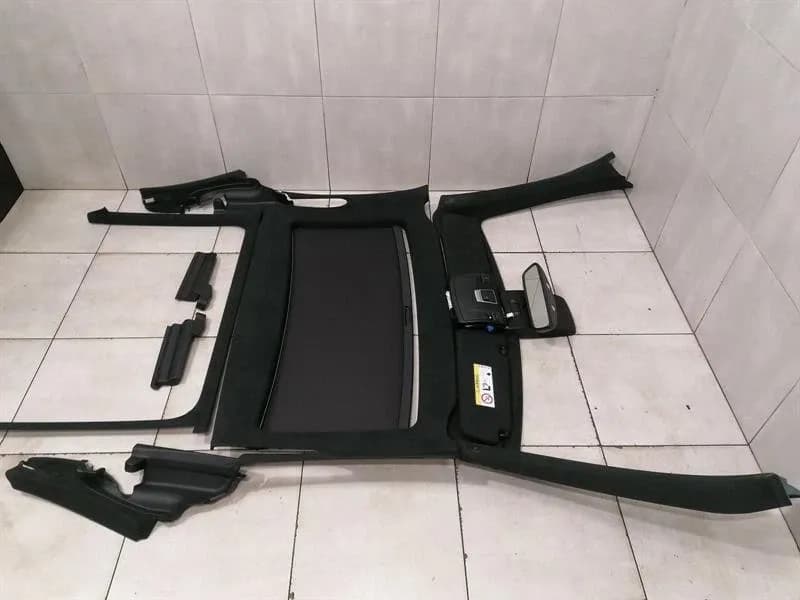 MERCEDES-BENZ MERCEDES SL R231 ALCANTARA BLACK DESIGNO SET A2317900545 HEADLINER SET