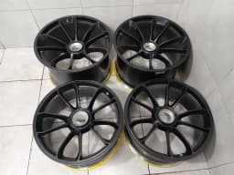 PORSCHE Wheels Genuine Porsche 991 GT3RS GT2 RS 20" / 21" Matt Black ALLOY WHEEL SET — thumbnail 3