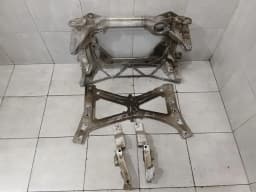 PORSCHE Porsche Panamera 970 Beam Subframe Front 97034110132 Front Axle Carrier MK2 — thumbnail 2