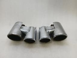PORSCHE Porsche 911 997 exhaust tailpipes 99711198121 exhaust tailpipes — thumbnail 1
