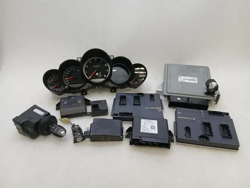 PORSCHE Porsche 911 991 Engine ECU 9P1907309C SET MK2 TURBO Engine ECU 3.8 17-19