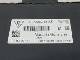 PORSCHE Porsche Boxster Spyder 718 electronic module 7pp959663D control unit — thumbnail 6