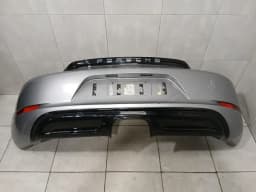 PORSCHE Porsche Cayman 718 rear bumper 982898352A PDC rear bumper complete — thumbnail 1