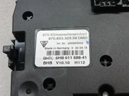 PORSCHE Porsche Panamera 970 switch 97065330356 switch front climate — thumbnail 8