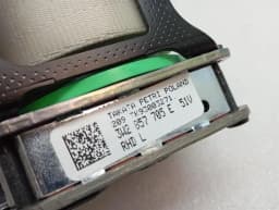 BENTLEY Bentley Continental GT W12 front seat belt set 3W2857705E RHD RIGHT HAND DRIVE — thumbnail 6