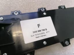 BENTLEY Bentley Continental GT W12 Switch 3W0959766B Switch RIGHT SEAT — thumbnail 5