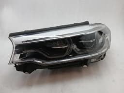 BMW BMW 5 F90 G30 M5 Left Headlight 8499125 SPARES OR REPAIR RHD RIGHT HAND DRIVE — thumbnail 1