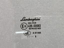 LAMBORGHINI Lamborghini Huracan right front door glass 4T8845282 door window right coupe — thumbnail 6