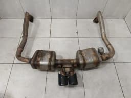 PORSCHE Porsche Cayman 718 exhaust silencer 982251051F exhaust PSE sport exhaust — thumbnail 1