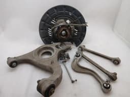 PORSCHE Porsche Panamera 970 left rear hub 97033161120 wheel bearing housing rear left — thumbnail 1