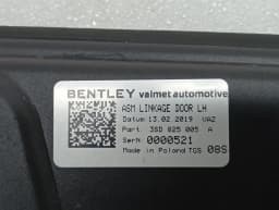 BENTLEY Bentley Continental GTC 18-24 3S 3SD 3SD825005A Left Convertible Flap LH Flap — thumbnail 8