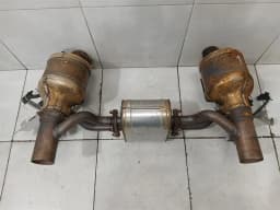 FERRARI Ferrari F8 F142MFL exhaust silencer with GPF OPF 900538 exhaust silencer — thumbnail 2