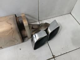PORSCHE Porsche 911 991 turbo exhaust silencer 99111173171 exhaust silencer — thumbnail 3