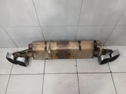PORSCHE Porsche 911 991 turbo exhaust silencer 99111173171 exhaust silencer — thumbnail 1