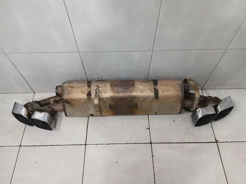 PORSCHE Porsche 911 991 turbo exhaust silencer 99111173171 exhaust silencer