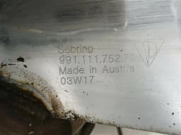 PORSCHE Porsche 911 991 turbo exhaust silencer 99111173171 exhaust silencer — thumbnail 5