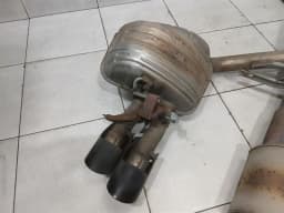 PORSCHE Porsche Panamera 970 exhaust silencer set 97011191174 exhaust silencer — thumbnail 4