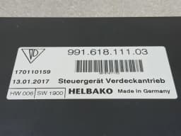 PORSCHE Porsche 911 991 electronic module 99161811103 convertible control unit — thumbnail 9