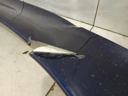 PORSCHE Porsche Cayman 718 GT4 Rear Spoiler 9GT825491 DEFECTIVE Rear Spoiler Damaged OEM — thumbnail 7