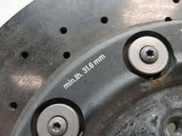 AUDI Audi R8 4S Performance brake disc rear 4S0615601A brake disc rear ceramic — thumbnail 6