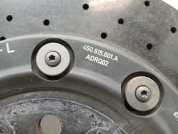 AUDI Audi R8 4S Performance brake disc rear 4S0615601A brake disc rear ceramic — thumbnail 4
