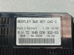 BENTLEY Bentley Continental GT W12 electronic module 3W0907040C climate control unit — thumbnail 10