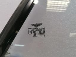 BENTLEY Bentley Continental GT W12 Left Rear 1/4 Glass 3W8845297D Door Glass 1/4 Rear LH — thumbnail 2