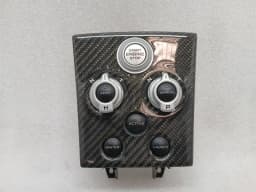 MCLAREN McLaren 650S Spider 14-17 Switch 11M2430CP Carbon Start Stop Switch — thumbnail 1