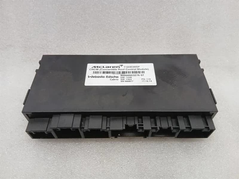 MCLAREN McLaren 650S Spider 14-17 Electronic Module 11A4030SP ROOF CONVERTIBLE ECU