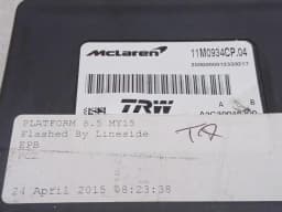 MCLAREN McLaren 650S Spider 14-17 Electronic module 11M0934CP EPB controller — thumbnail 3