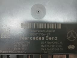 MERCEDES-BENZ Mercedes GLS X166 Trailer Coupling Unit A1669008019 Towbar Control Unit — thumbnail 6