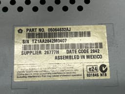 CHRYSLER 05064632AJ Dash screen CHRYSLER 300C II (2010-2023) — thumbnail 6