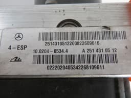 MERCEDES-BENZ A1634300007 A1645458832 A2515452732 A2515454032 A2515453732 A2515452632 A2515452632 ABS hydraulic unit / pump MERCEDES-BENZ GL-CLASS (X164) (2006-2012) — thumbnail 4