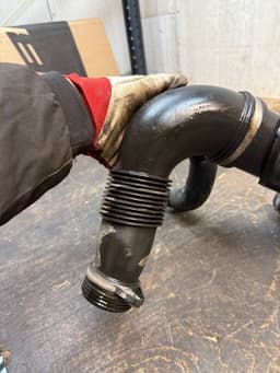 BMW 13717605638 7605638 13717605045 7605045 Turbocharger air inlet Pipe BMW 3 (F30, F31, F80) (2011-2019) — thumbnail 9