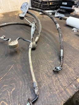 BMW P685128002 P679067402 32416851280 32416790674 Power Steering Hose from cooler to pump BMW X5 (F15, F85) (2012-2018) — thumbnail 4