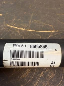 BMW 8605866 26209425907 Propeller shaft front BMW X5 (F15, F85) (2012-2018) — thumbnail 10