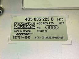 AUDI 4G5035223B 627781-0040 627022-0030 Audio amplifier AUDI A6 / A6 ALLROAD (C7, 4G) (2010-2018) — thumbnail 5