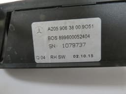 MERCEDES-BENZ A20590637009051 A20590635039051 A20590638009051 A20590636039051 Rear window sun shade motor MERCEDES-BENZ C-CLASS (W205) (2013-2021) — thumbnail 3