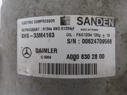MERCEDES-BENZ A0008302800 A0008305600 AC / aircon Compressor MERCEDES-BENZ C-CLASS (W205) (2013-2021) — thumbnail 3