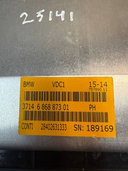 BMW 37146868873 6868873 Active suspension control unit BMW X5 (F15, F85) (2012-2018) — thumbnail 7