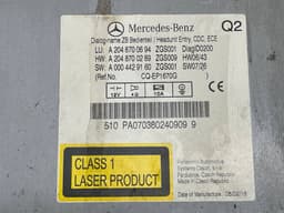 MERCEDES-BENZ 2048700694 2048705690 2048704590 2048700090 Radio MERCEDES-BENZ C-CLASS (W204) (2007-2013) — thumbnail 3