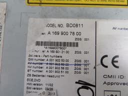 MERCEDES-BENZ A1648705094 A1648708994 A1649007101 Radio MERCEDES-BENZ GL-CLASS (X164) (2006-2012) — thumbnail 3