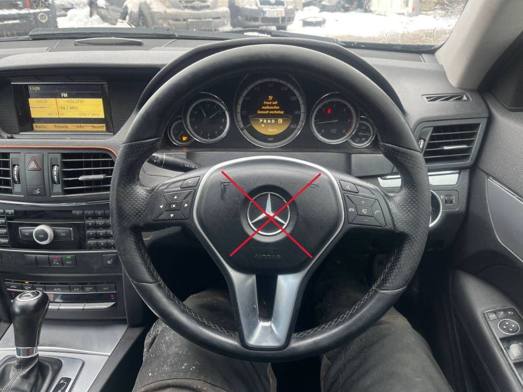 MERCEDES-BENZ 2184602503 2184602503 Steering Wheel MERCEDES-BENZ E-CLASS Coupe (C207) (2009-2016)