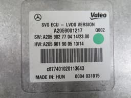 MERCEDES-BENZ A2059001217 Camera control unit MERCEDES-BENZ C-CLASS (W205) (2013-2021) — thumbnail 3