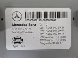 MERCEDES-BENZ A2059009321 A2059006330 Comfort Module (CCM) MERCEDES-BENZ C-CLASS (W205) (2013-2021) — thumbnail 3