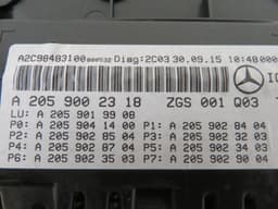 MERCEDES-BENZ A2059002318 Instrument Cluster MERCEDES-BENZ C-CLASS (W205) (2013-2021) — thumbnail 3