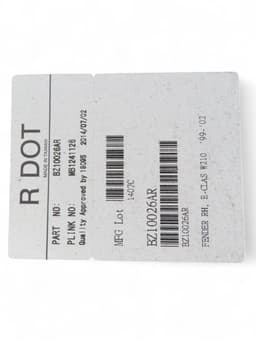MERCEDES-BENZ BZ10026AR A2108801618 Fender Front Right MERCEDES-BENZ E-CLASS (W210) (1995-2003) — thumbnail 5